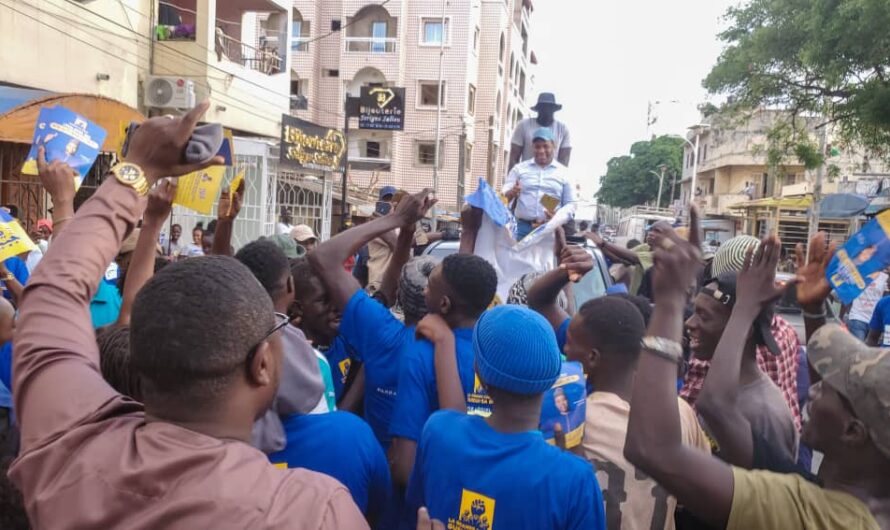 EN CARAVANE À PIKINE ET DIAMAGUENE –  Bougane fait le plein et  maintient le mot d’ordre : Tout sauf Macky 